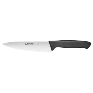 20 CM CHEF'S KNIFE WITH A BLACK HANDLE