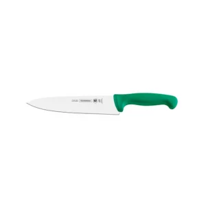 26CM BUTCHER KNIFE WITH A GREEN HANDLE