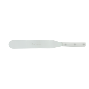 27 CM STRAIGHT SPATULA WITH A WHITE HANDLE