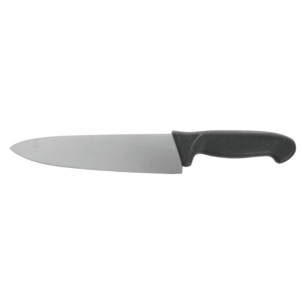 25 CM CHEF'S KNIFE WITH A BLACK HANDLE