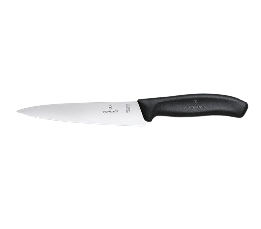 Chefs Knife Size- 15 CM Handle Colour - Black