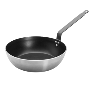 WOK WITH SHAPED BOTTOM