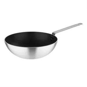 WOK WITH FLAT BOTTOM 32CM