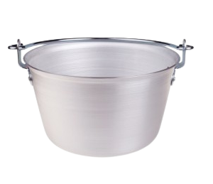 POLENTA POT BOWED HANDLE