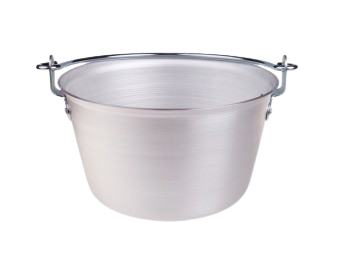 POLENTA POT BOWED HANDLE