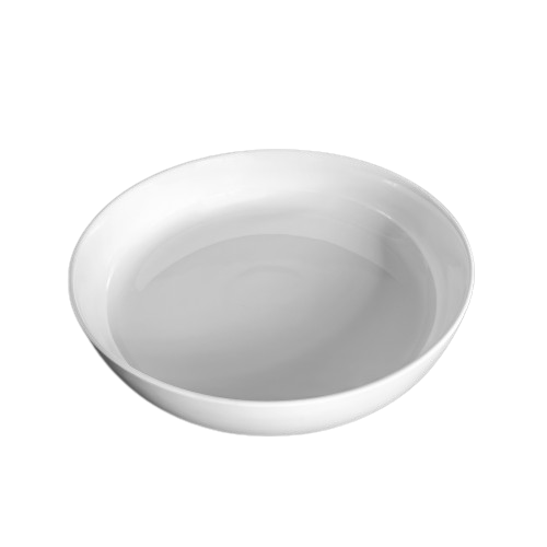 Straight-Sided Shallow Bowl