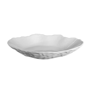 Auspicious Cloud Sashimi Bowl in White