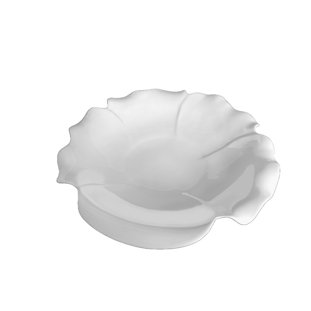 Sanskrit Sashimi Bowl in White